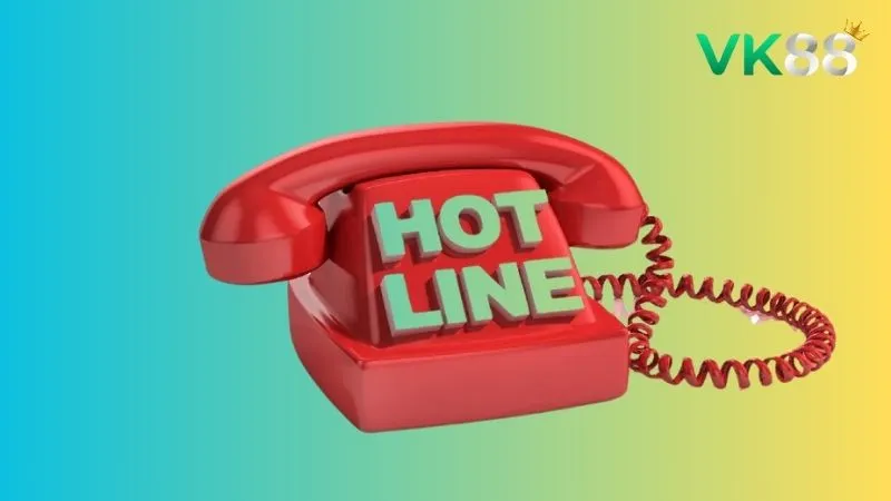 Hội viên có vấn đề gấp cần giải quyết nên gọi tới đường dây nóng của nhà cái